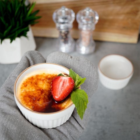 Miseczki do Zapiekania 170 ml Porcelanowe Zestaw 2 szt EXCELLENT HOUSEWARE