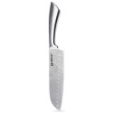 Nóż Santoku Japoński Stalowy Kuchenny Nierdzewny Solidny ALPINA 31 x 4,5 cm