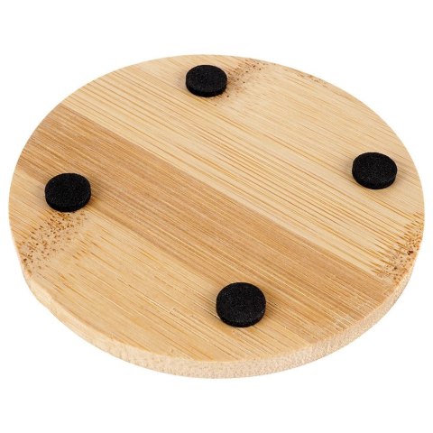 Podstawki pod Kubek Bambusowe Okrągłe 4 szt. 9,7 cm EXCELLENT HOUSEWARE