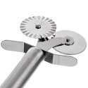 Radełko do Ciasta Makaronu Podwójne Stal Nierdzewna 4 cm ORION