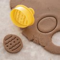 Wykrawacze do Ciastek 4 szt. ORION Wielkanoc z Tłokiem Żółte