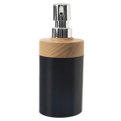 Dozownik Pojemnik Łazienkowy do Mydła w Płynie Czarny Solidny ORION 380 ml