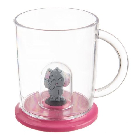 Kubek z Figurką dla Dziecka Słoń 240 ml ORION Tritan BPA Free do Zmywarki