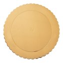 Podkład pod Tort Okrągły Złoty 26 cm ORION Tektura Dekoracyjna
