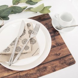 Podkładka na Stół Wzór Deska Ciemna 43 x 30 cm ORION Mata PCV