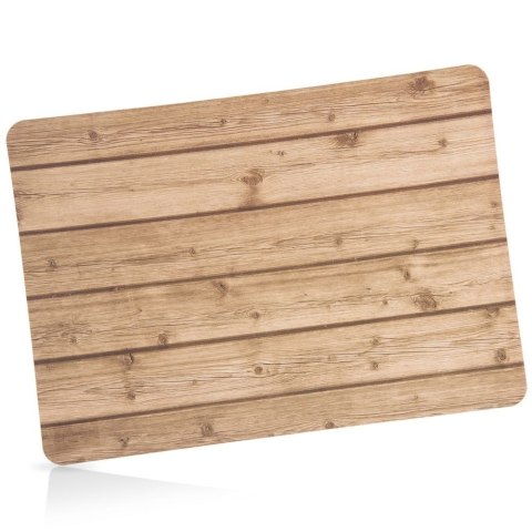 Podkładka na Stół Wzór Deska Jasna 43 x 30 cm ORION Mata PCV
