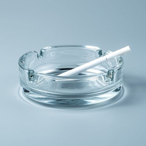 Popielniczka Szklana Stołowa Okrągła Klasyczna 10 cm ORION na Taras