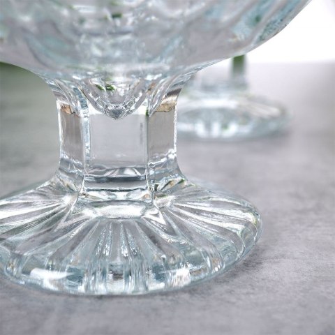 Pucharki do Lodów Szklane 3 szt. 180 ml Desery Galaretki Trwałe EH