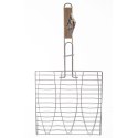 Ruszt do Grillowania Ryb Zamykany Metalowy 3 Ryby 55,5 x 28 cm ORION