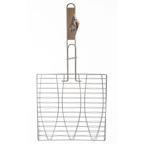 Ruszt do Grillowania Ryb Zamykany Metalowy 3 Ryby 55,5 x 28 cm ORION