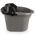 Wiadro do Mopa z Wyciskaczem 12 L ORION Uchwyt na Kij 38 x 28 cm