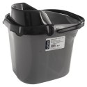 Wiadro do Mopa z Wyciskaczem 12 L ORION Uchwyt na Kij 38 x 28 cm