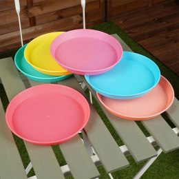 Talerze Plastikowe Wielorazowe 6 szt. ORION 22,5 cm Turystyczne