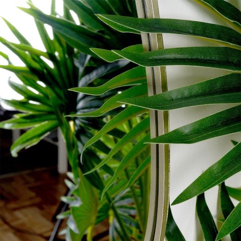 Lustro Ścienne Złote Wiszące Dekoracyjne Solidne Trwałe VILDE 28 x 40 cm