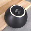 Miseczka Ceramiczna Czarna Matowa 10 cm 180 ml do Zmywarki i Mikrofali HIT