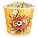 Pojemnik na Popcorn Chipsy Piłkarski 2,3 L ORION Goal 17 x 14 cm