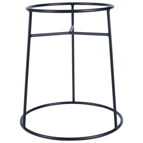 Stojak na doniczkę metalowy czarny dwustronny 37x41 cm Stojak na doniczkę metalowy czarny dwustronny 37x41 cm
