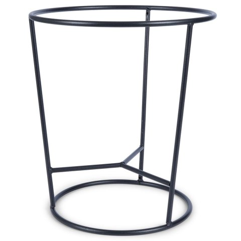 Stojak na doniczkę metalowy czarny dwustronny 37x41 cm Stojak na doniczkę metalowy czarny dwustronny 37x41 cm