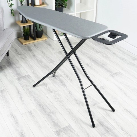 Deska do Prasowania Szara Solidna Regulowana VILDE 130 x 34 x 87,5 cm
