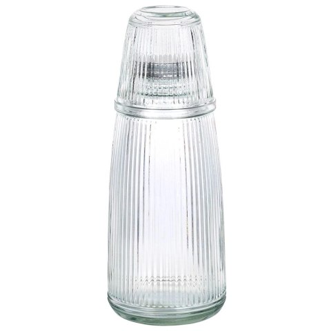 Karafka ze Szklanką EXCELLENT 1 L + 220 ml Zestaw 2 el. Szkło