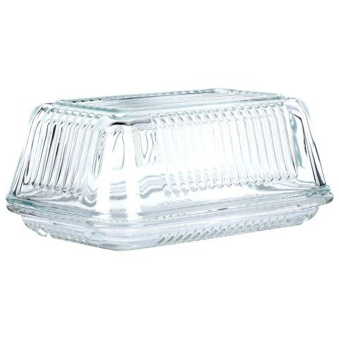 Maselniczka Szklana z Pokrywką 17 x 10 x 7 cm do Zmywarki VILDE