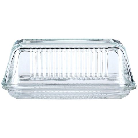 Maselniczka Szklana z Pokrywką 17 x 10 x 7 cm do Zmywarki VILDE