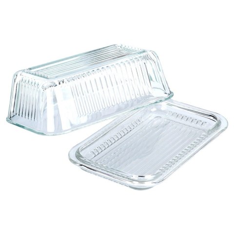 Maselniczka Szklana z Pokrywką 17 x 10 x 7 cm do Zmywarki VILDE