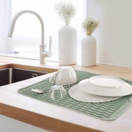 Mata do Suszenia Naczyń Gumowa Zielona 40 x 30,5 cm do Zmywarki ORION