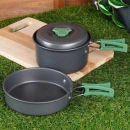 Naczynia Turystyczne Składane Aluminiowe pod Namiot IFFS 500 / 900 ml 2 el.