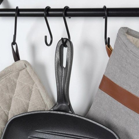 Patelnia Indukcja Gaz do Grillowania Żeliwna Kwadratowa VILDE 28 x 28 cm