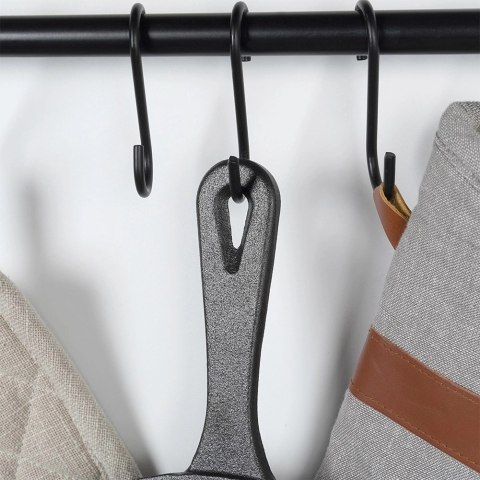 Patelnia na Gaz Indukcja Żeliwna z Nakładką Silikonową Solidna VILDE 30 cm