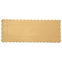 Podkład pod Ciasto Prostokąt Złoty 33 x 12 cm ORION do Mazurka
