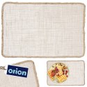 Podkładka na Stół Beżowa Boho 45 x 30 cm ORION Dekoracyjna Mata