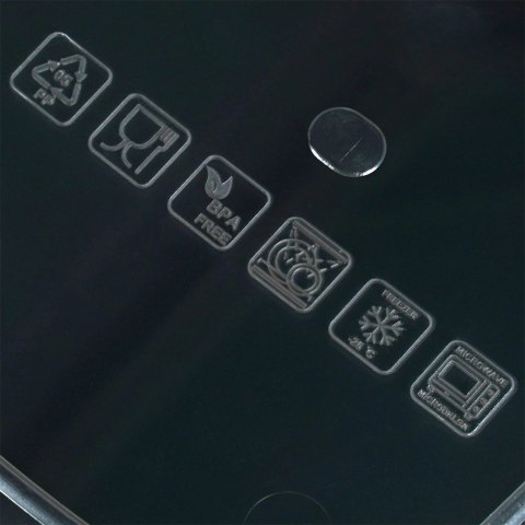 Pojemnik na Makaron Płatki Żywność z Pokrywką Kuchenny Solidny VILDE 1,85l