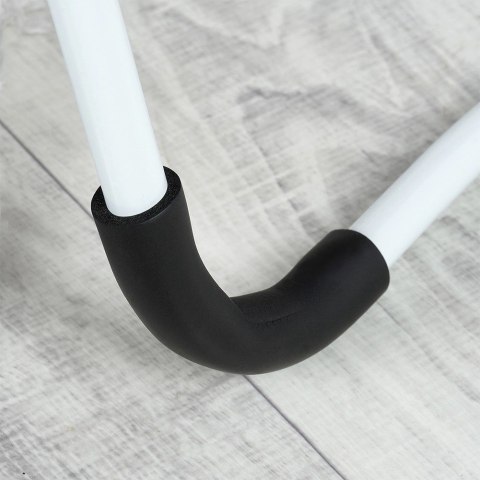 Stolik Składany Pod Laptopa Tablet do Łóżka Śniadaniowy Brązowy VILDE