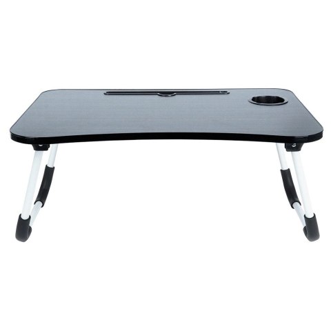Stolik Składany Pod Laptopa Tablet do Łóżka Śniadaniowy Szary VILDE