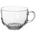Szklanka XXL do Kawy i Herbaty Duża Pojemność z Uchem 650 ml ORION