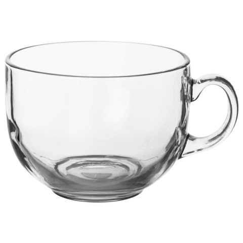 Szklanka XXL do Kawy i Herbaty Duża Pojemność z Uchem 650 ml ORION
