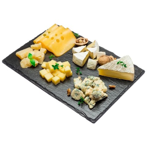 Taca do Serwowania Kamienna Łupek 30 x 20 cm VILDE Prostokątna