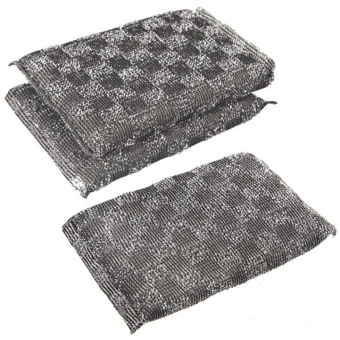 Gąbka Kuchenna ORION 3 szt. Typu Druciak Wytrzymała Chłonna do Garnków