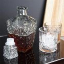 Karafka do Whisky EXCELLENT Szklana 830 ml Zdobiona Korek Prezent