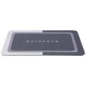 Mata Łazienkowa Antypoślizgowa Podgumowana 59 x 39 cm BATHROOM SOLUTIONS