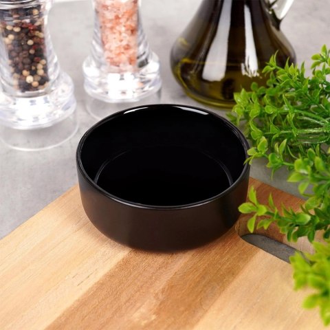 Miseczka Ceramiczna Czarna 9 cm 150 ml do Zmywarki SIAKI COLLECTION