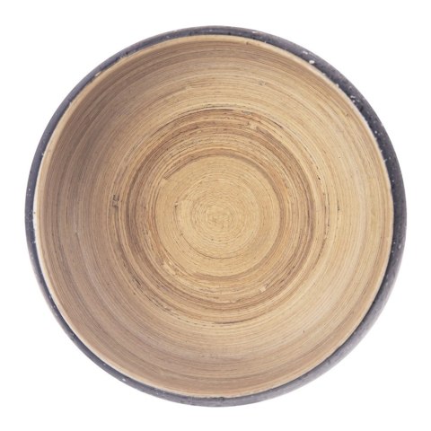 Miska Bambusowa ORION 14 cm 550 ml Naturalna Dekoracyjna Ręcznie Robiona