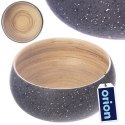 Miska Bambusowa ORION 14 cm 550 ml Naturalna Dekoracyjna Ręcznie Robiona