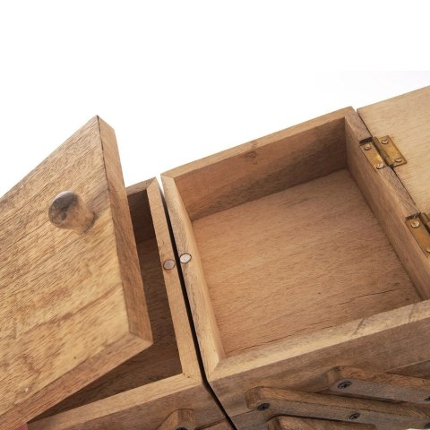 Niciarka Pojemnik Organizer na Nici Drewniana Pojemna ORION 30,5/71x18x21cm