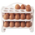 Pojemnik na Jajka Organizer Trzypoziomowy 30 szt. ORION 28 x 10 x 22,5 cm