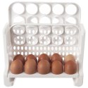 Pojemnik na Jajka Organizer Trzypoziomowy 30 szt. ORION 28 x 10 x 22,5 cm