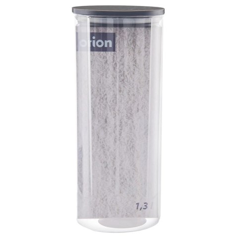 Pojemnik Szklany z Uszczelką Bambusową 1,2 L ORION 9 x 9 x 22 cm