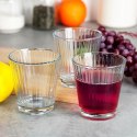 Szklanki Zestaw 3 szt. 220 ml EXCELLENT HOUSEWARE Szklane Zdobione